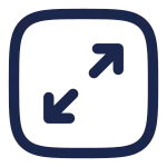 Maximize Square Minimalistic SVG Icon